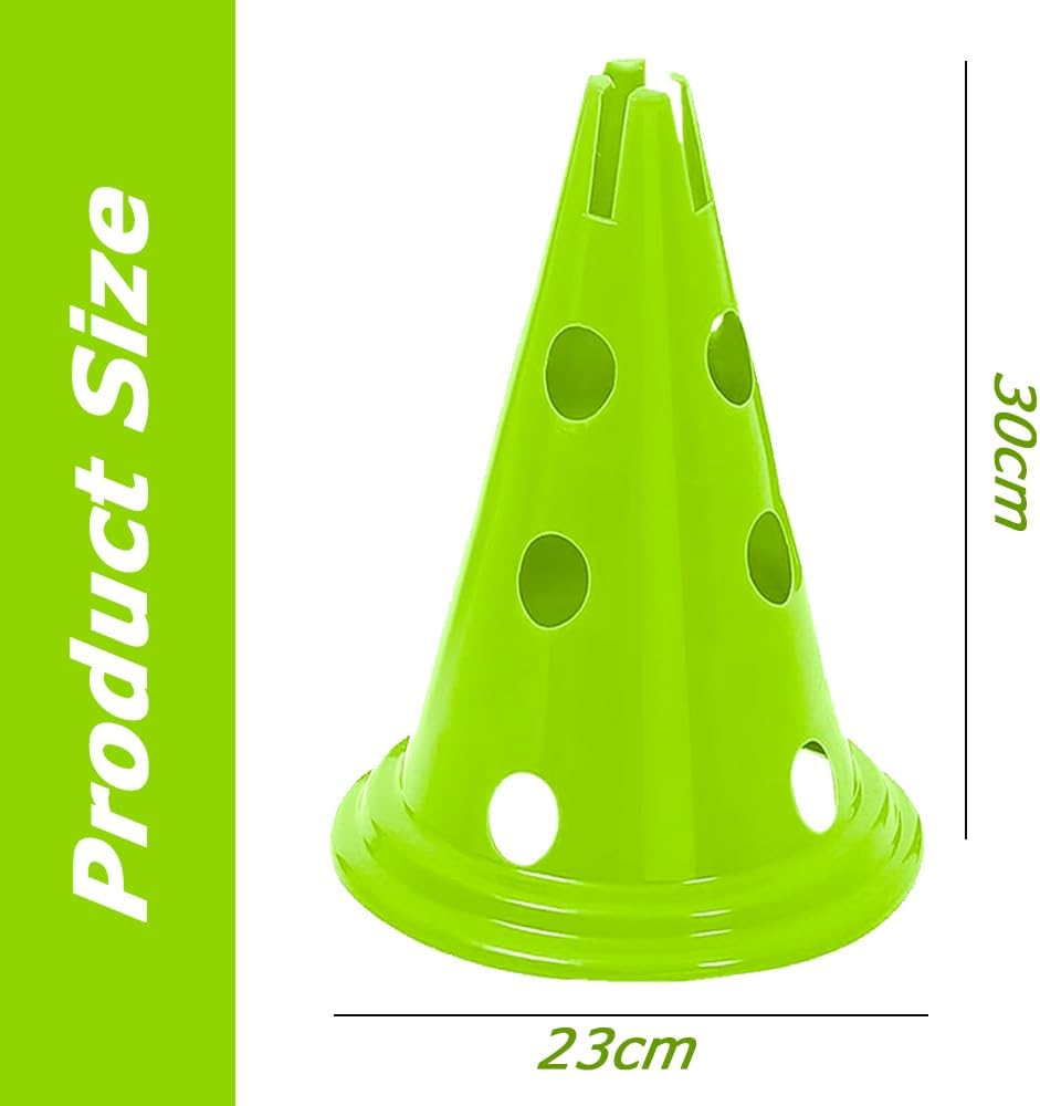 Dog Agility Training Equipment, Adjustable Pet Obstacle Training, Jump Puppy Hurdle Cones Weave Poles, Include 10 Agility Cones 5 Agility Rod, Suitable for Pet Outdoor Games Exercise ﻿