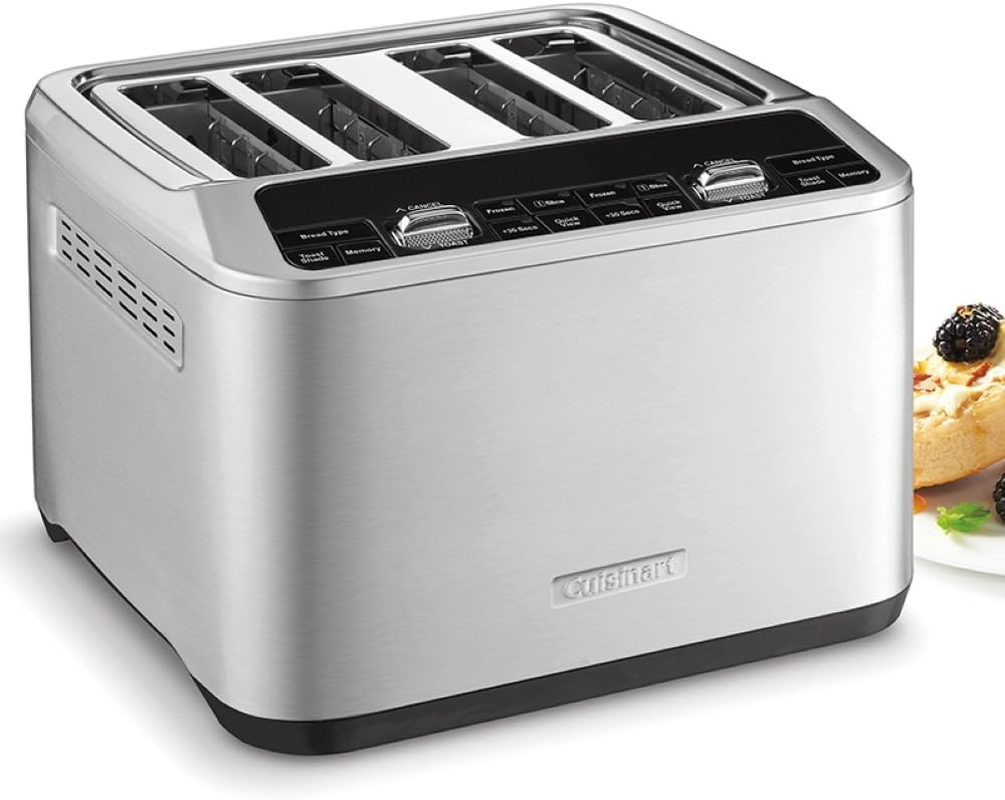 Cuisinart 4 Slice Signature Automated Digital Stainless Steel Toaster image number 2