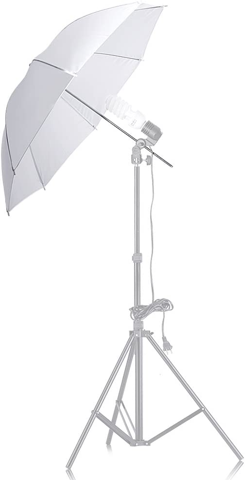 Neewer&reg; 2 Pack 33"/84Cm White Translucent Soft Umbrella for Photo and Video Studio Shooting image number 6