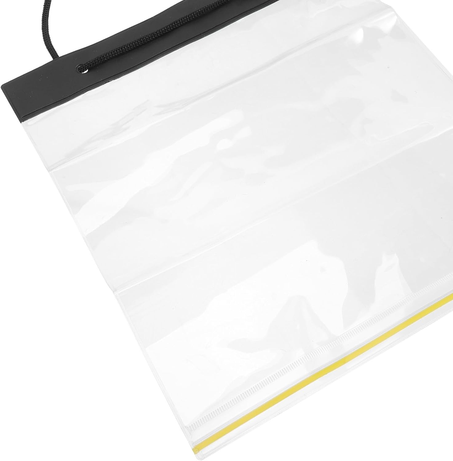 VILLCASE Waterproof Map File Bag Drawstring Pouch PVC Travel Document Organizer Folder for Outdoor Training and Office Use image number 1