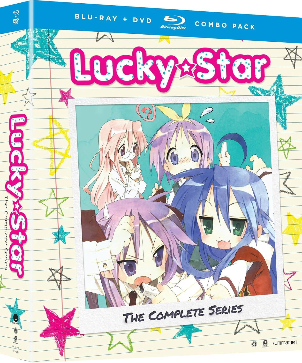 Lucky Star: the Complete Series & OVA (Blu-Ray/Dvd Combo)