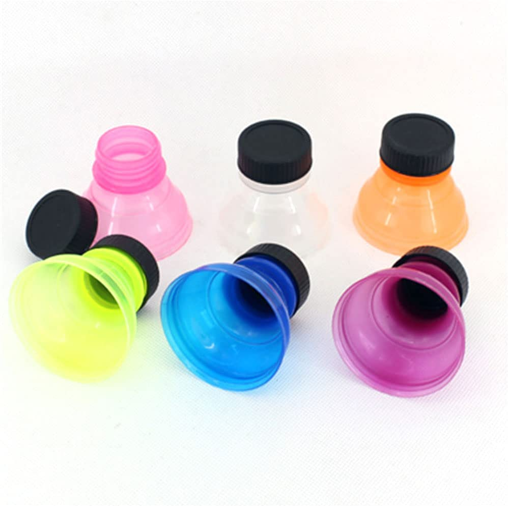6 Pcs Soda Saver Bottle Top Cover Lid Beverage Can Cap Beer Sealing Protectors Reusable Pop Can Bottle Tops Lids image number 5
