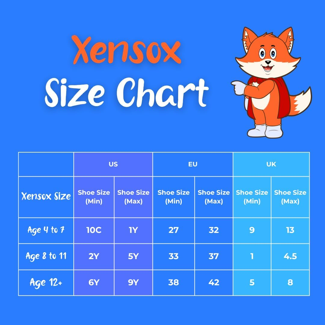 Classic Socks &ndash; Bamboo, Seamless Feel (Pack of 5) for Kids with Guiding Line image number 2