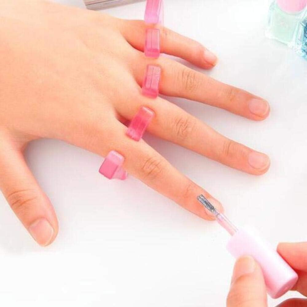 Finger Spacer and Toe Separators in Soft Pink Silicone (2Pcs Pack)