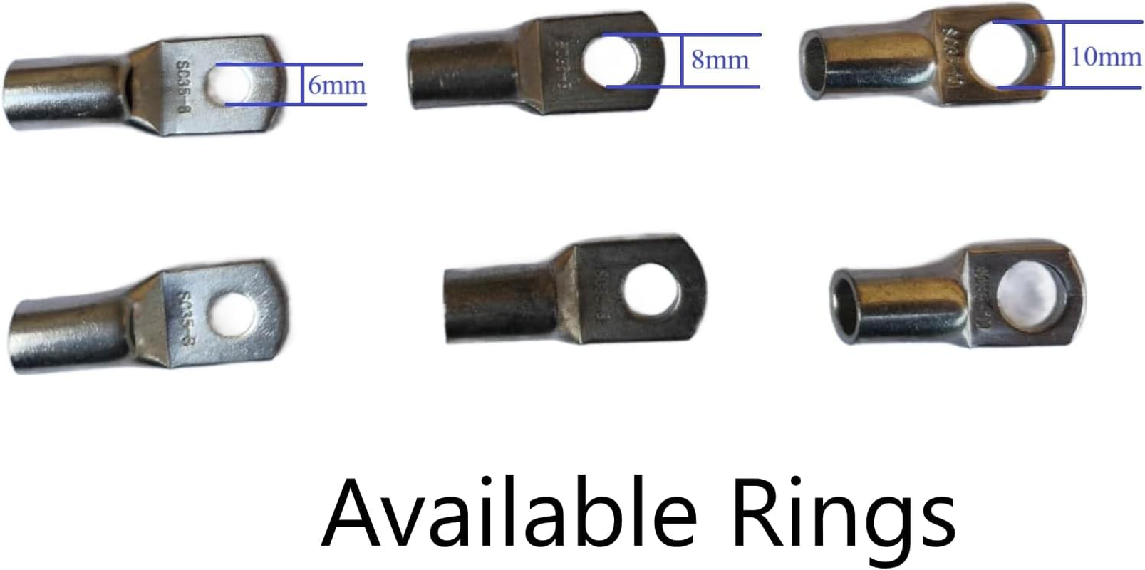 Customized Cable 50A Anderson Plug to Ring Terminal with Inline Balde Fuse(Wire 6Mm^2, 1M)