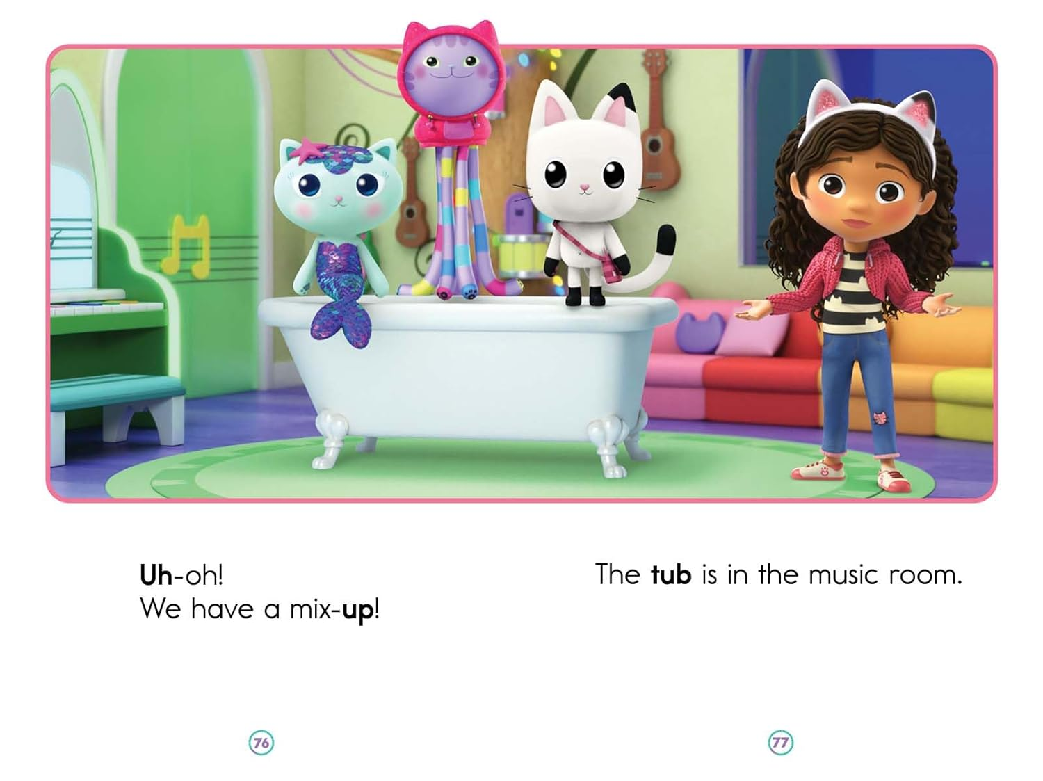 Gabby'S Dollhouse: 5-Minute Phonics (Dreamworks) image number 3
