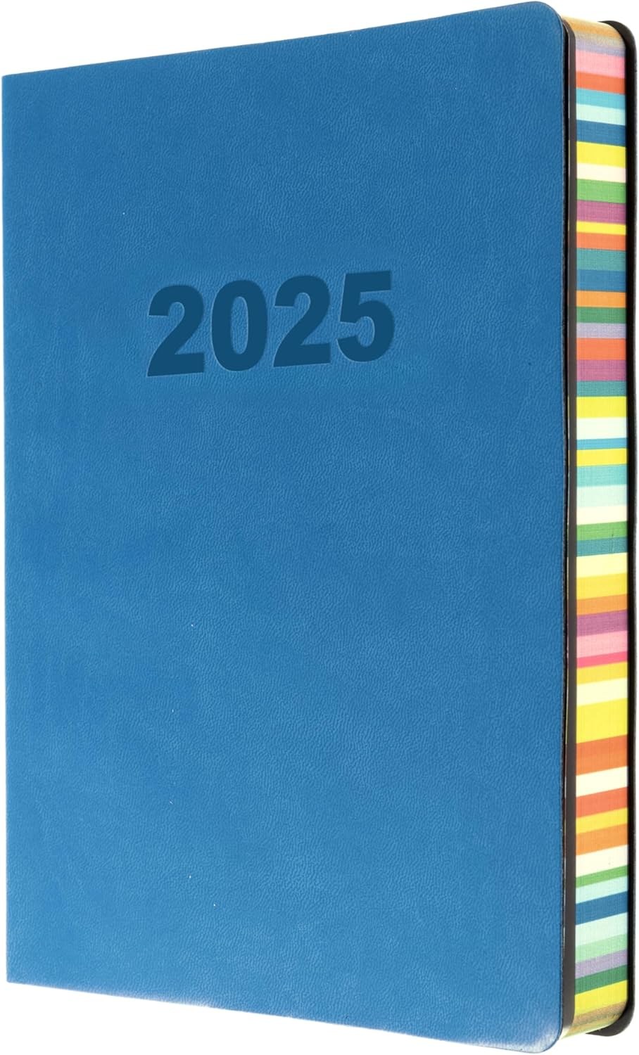 Collins Edge Rainbow 2025 Diary - A5 Day to Page Planner (With Appointments) - Light Blue - (ED151.U57-25) - Daily Planner with Soft Touch Covers and Coloured Page Edges image number 6