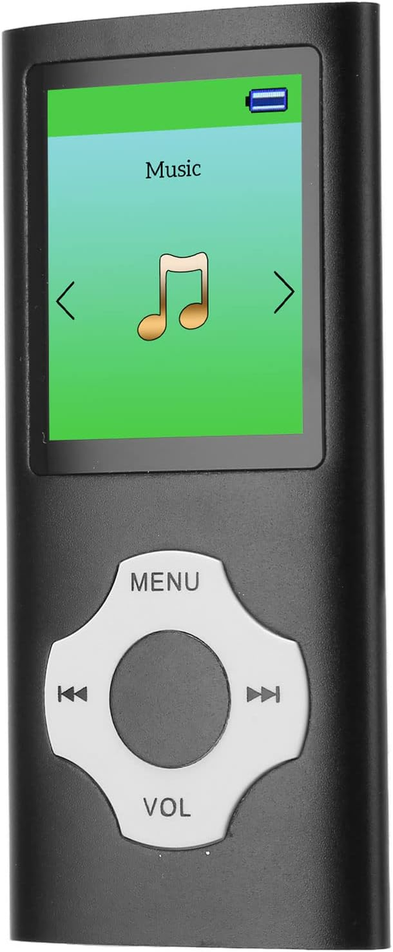 64G MP3 Player, 1.8 Inch Music Player, LCD Screen, Recording FM Radio, Portable MP3 Player for Kids Students