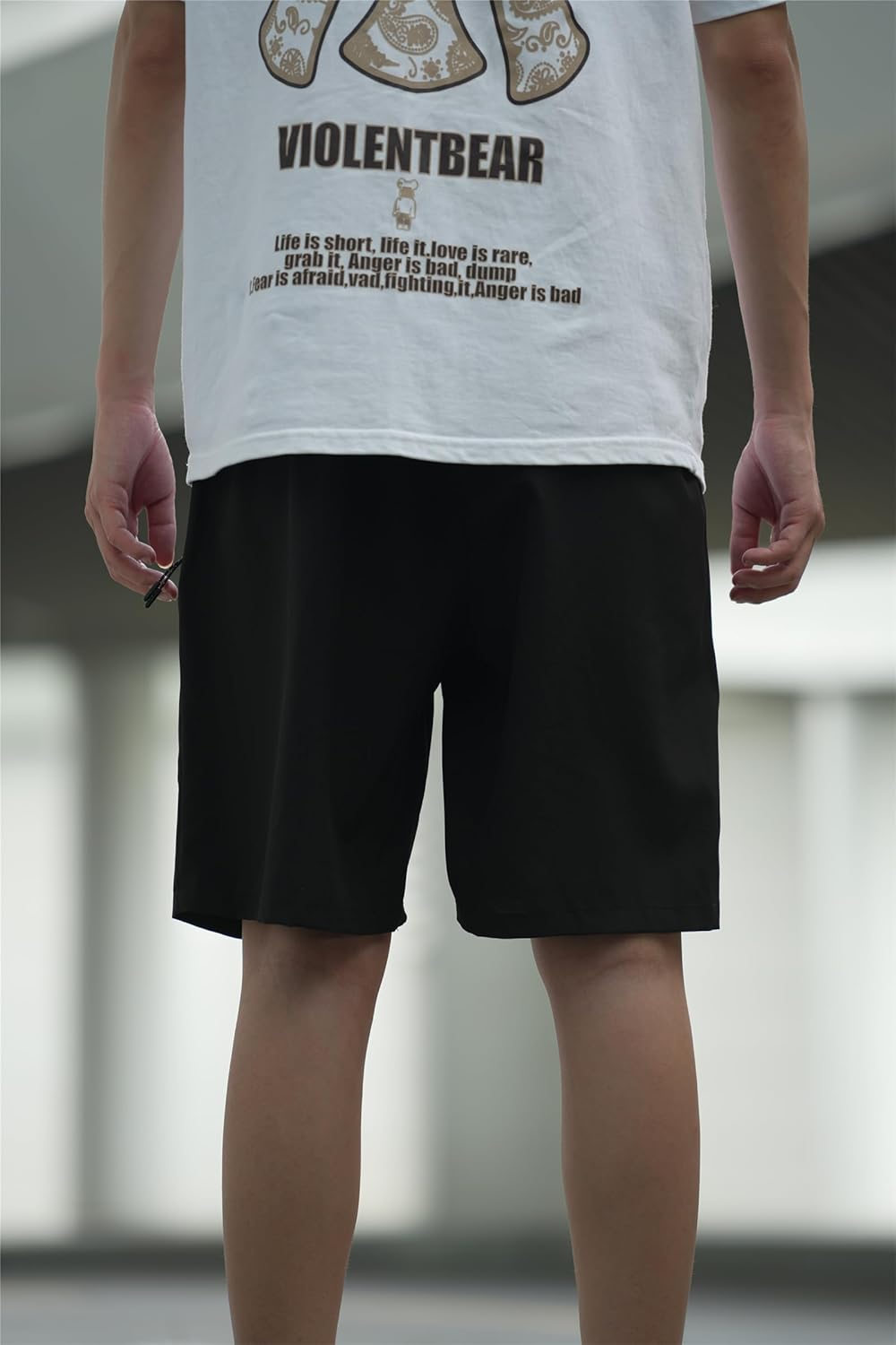 Men'S Gym Shorts with Zippered Pockets, Quick Dry Running Athletic Shorts, Lightweight Sports Basketball Workout Shorts Summer Activewear for Men S-XXL image number 5