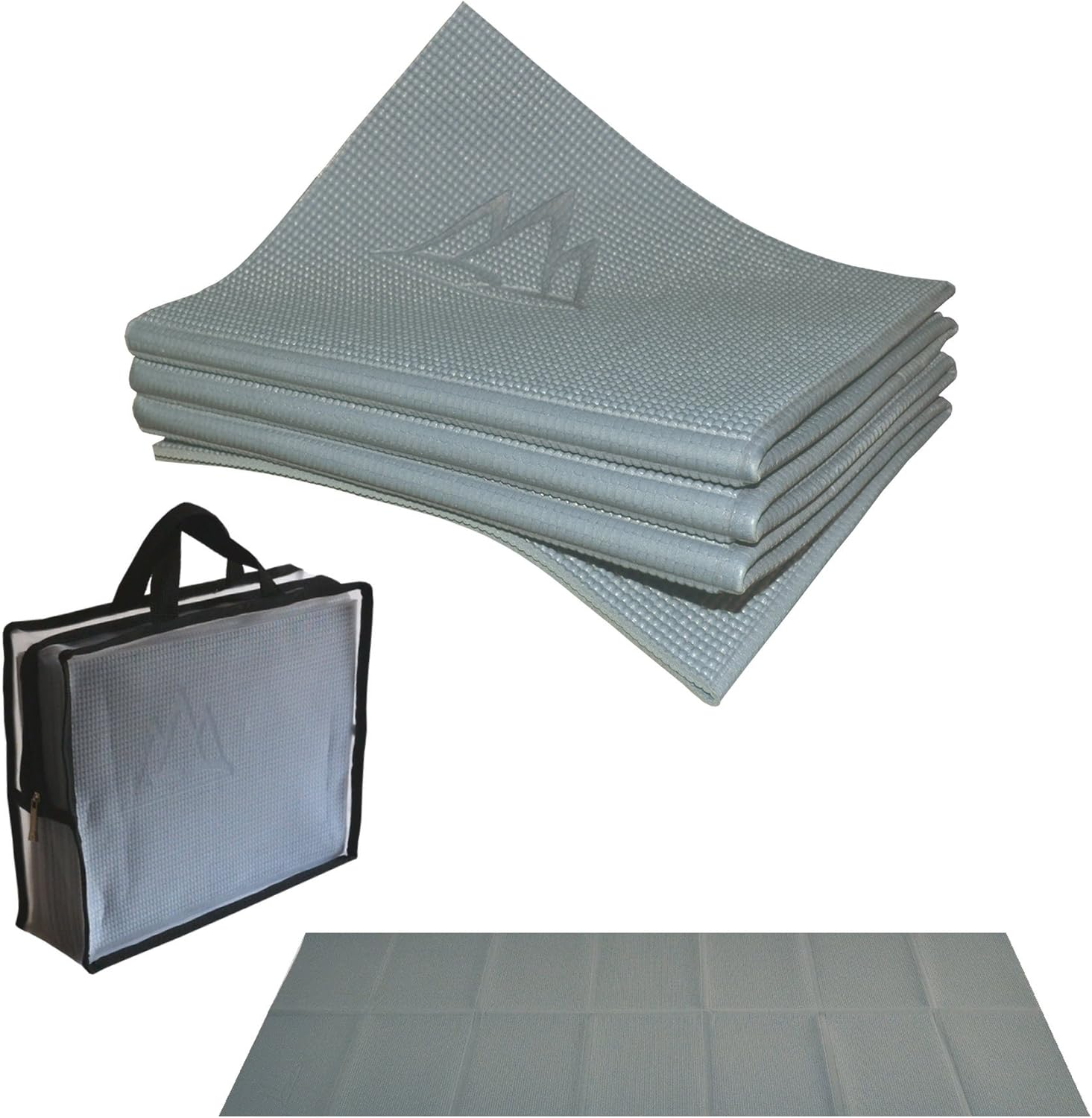 Khataland Yofomat - Best Travel Yoga Mat, Foldable, with Travel Bag, Extra Long 72-Inch, Free from Phthalates & Latex image number 3