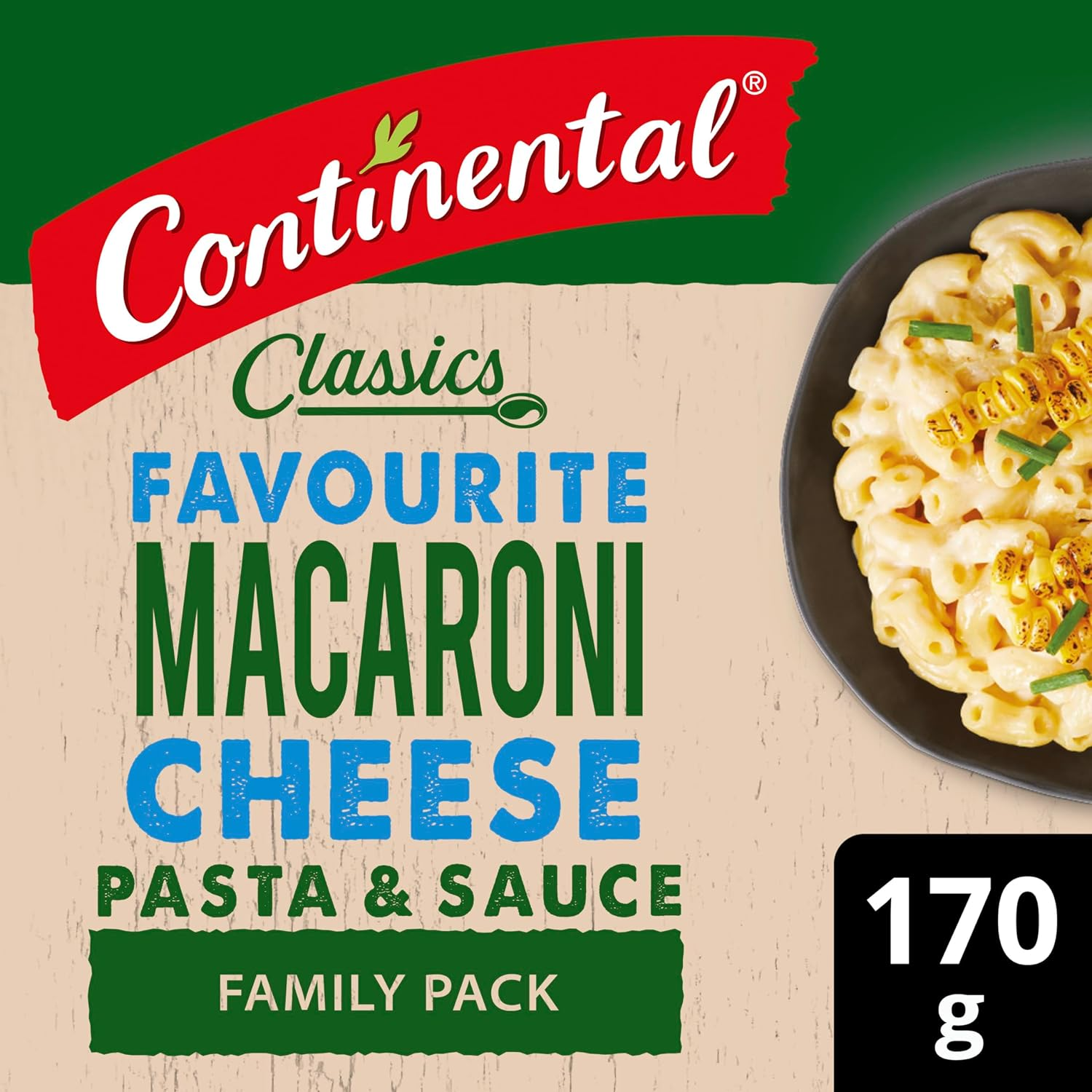 Continental Classics Macaroni Cheese Pasta & Sauce Family Pack 170 G image number 6