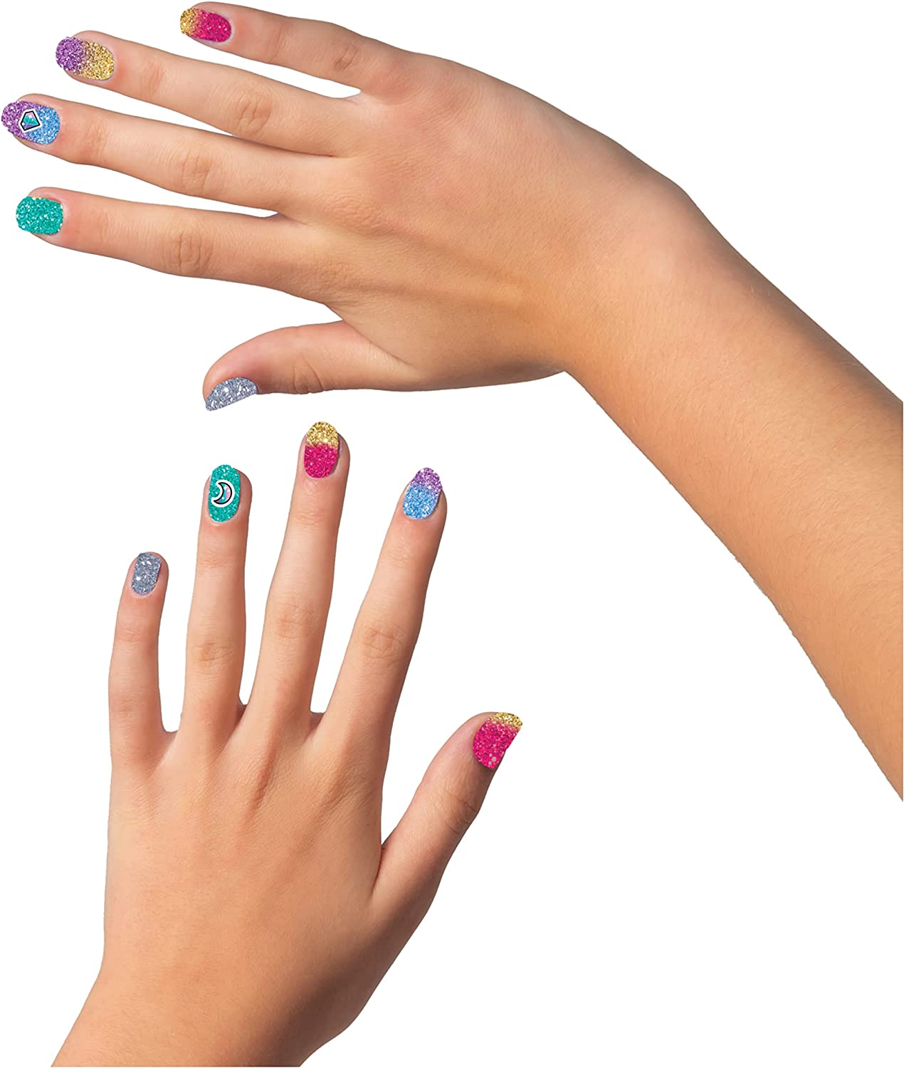 Cool Maker, GO Glam Glitter Nails DIY Activity Kit for 5 Manicures, for Kids Aged 8 and Up image number 2