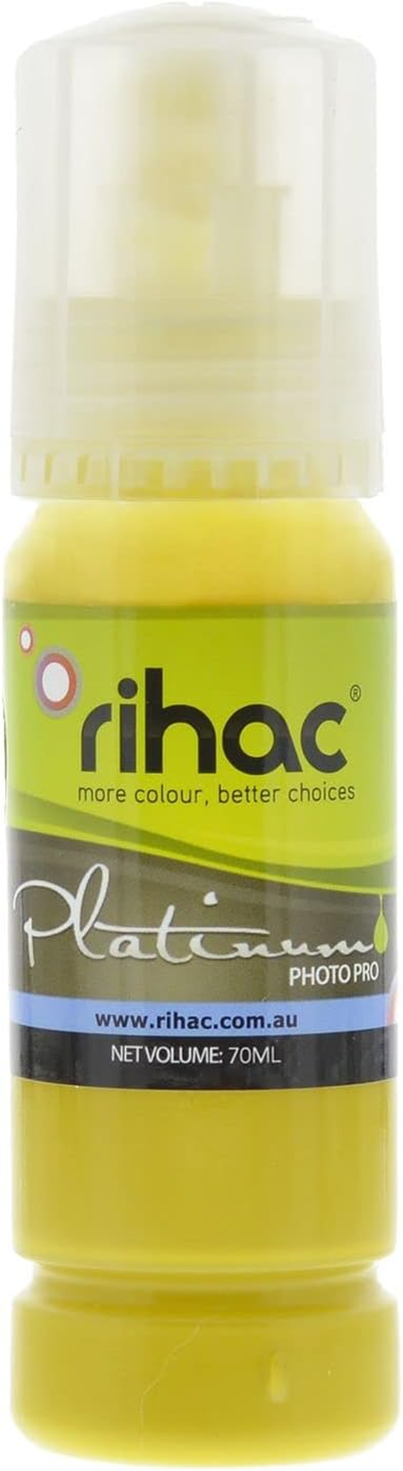 Epson Sublimation Ink Ecotank with ICC Profile for Perfect Results | No Mess Key Nozzle, Eco-Friendly, Non Toxic, Fade Resistant, Cyan Magenta Yellow Black ET-502 ET-512 ET-522 High Yield 70Ml image number 2