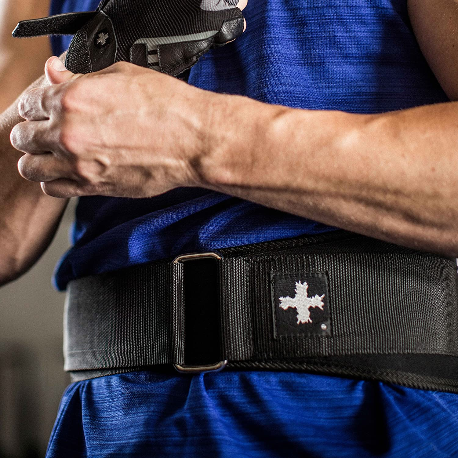 Harbinger Weightlifting Belt with Flexible Ultra-Light Foam Core, 5-Inch image number 1