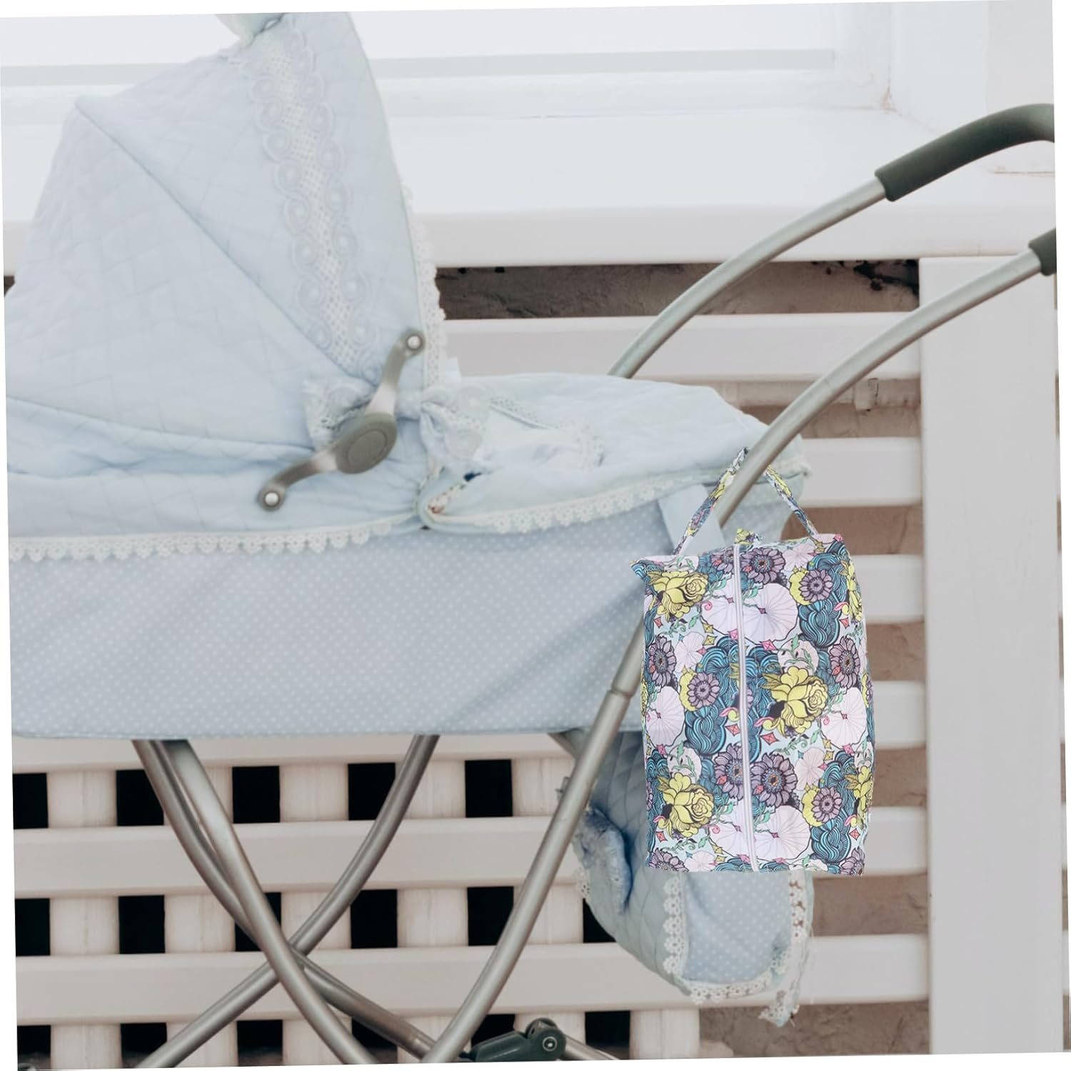 Ifundom Diaper Storage Bag for Boy Girl Multi-Functional Boy Girl Items Holding Pouch for Outdoor Activities and Lightweight Design for Travel and Daily Use image number 4