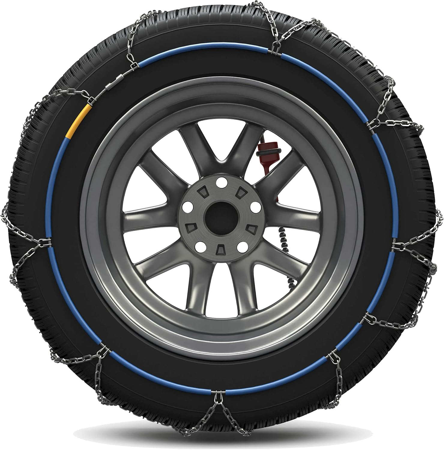 K&ouml;nig CL-10 102 - Snow Chains, 2 Pieces image number 5