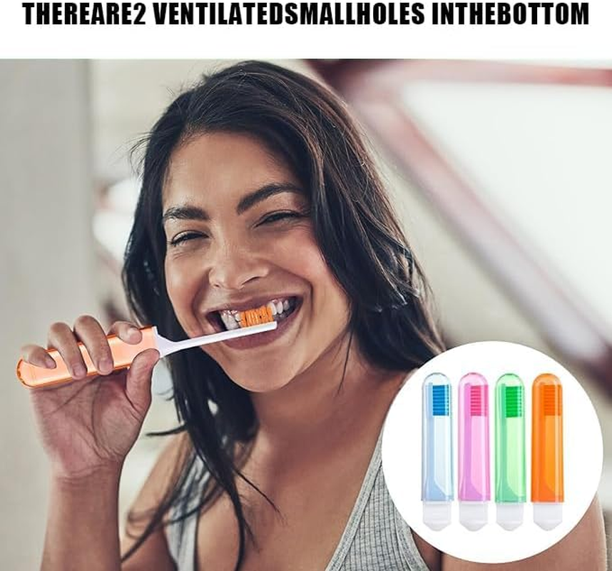 Travel Toothbrush, 10Pcs Mini Toothbrush, Travel Minis Products, Toothbrush with Toothbrush Box Soft Bristle Mini Toothbrush Set