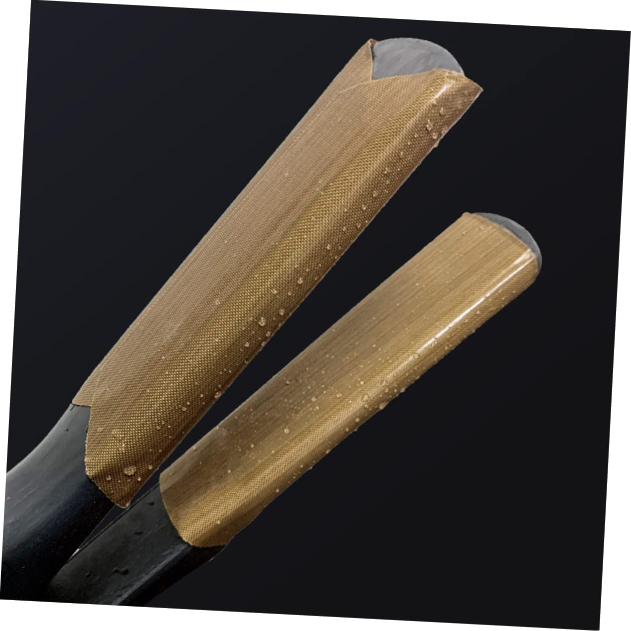 WOONEKY Heat Insulation Hair Curler Stickers 10Pcs 10X10Cm Waterproof Ceramic Protector for Hair Straightening Iron and Curling Iron for Salon Use image number 2