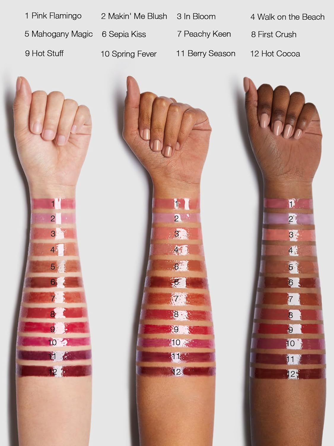 SHEGLAM Poutperfect Moisturizing Solid Lip Gloss Non Sticky Lipstick with Coconut Oil - in Bloom - Mahogany image number 6