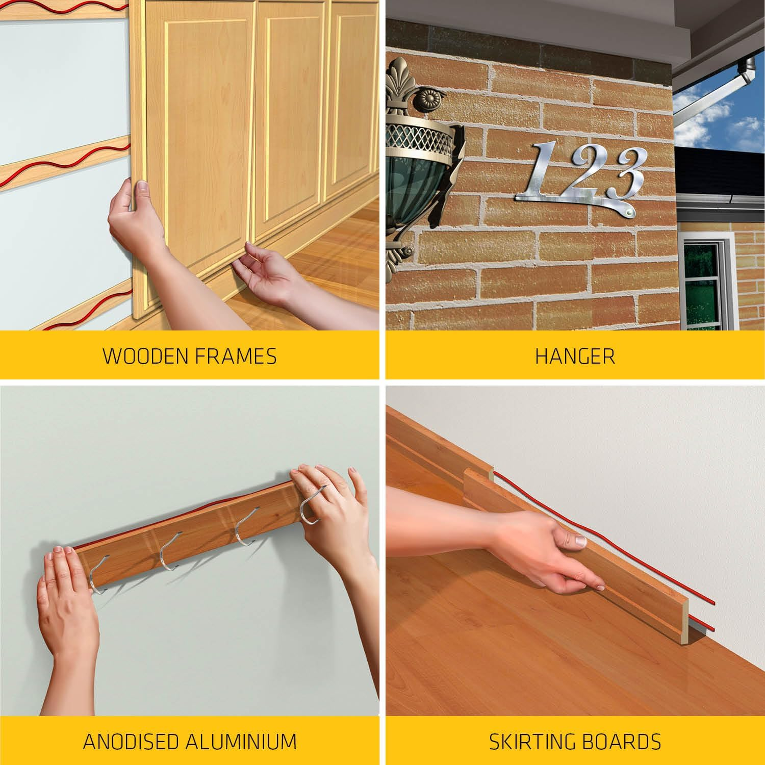 SIKA - Construction Adhesive - Sikabond-115 Max Tack - White - Interior Grab Adhesive - Easy to Apply - High Final Strength - Multi Materials - 290Ml image number 1