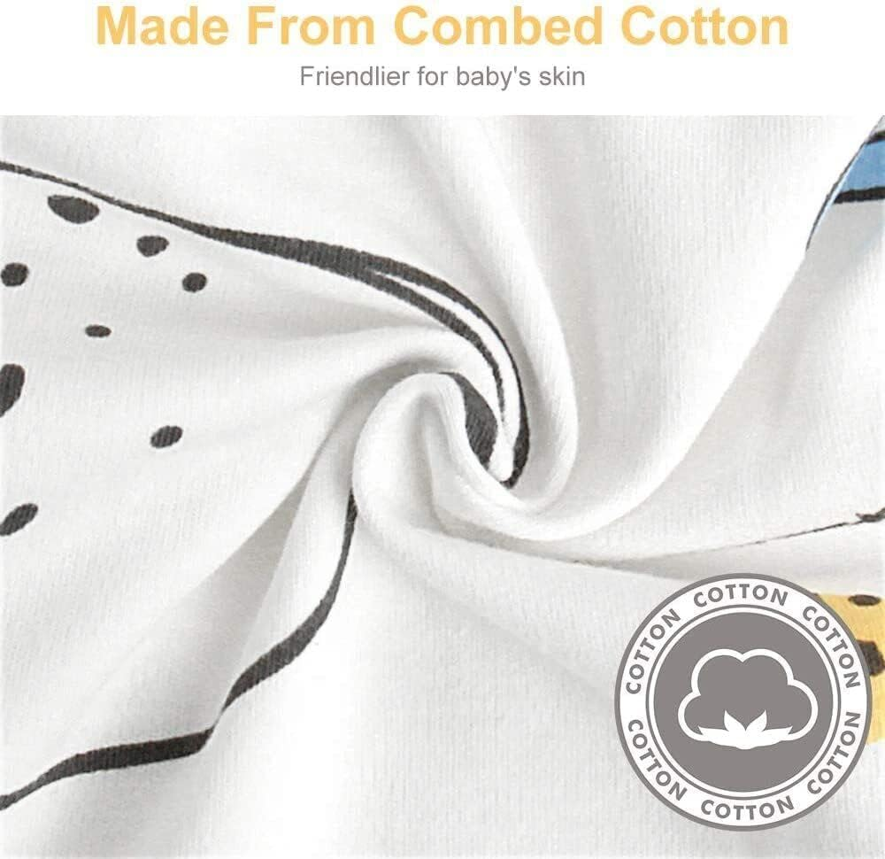 Baby Sleeping Bag 0-2Months Envelopes for Newborns Baby Swaddling Wraps 60CM image number 3