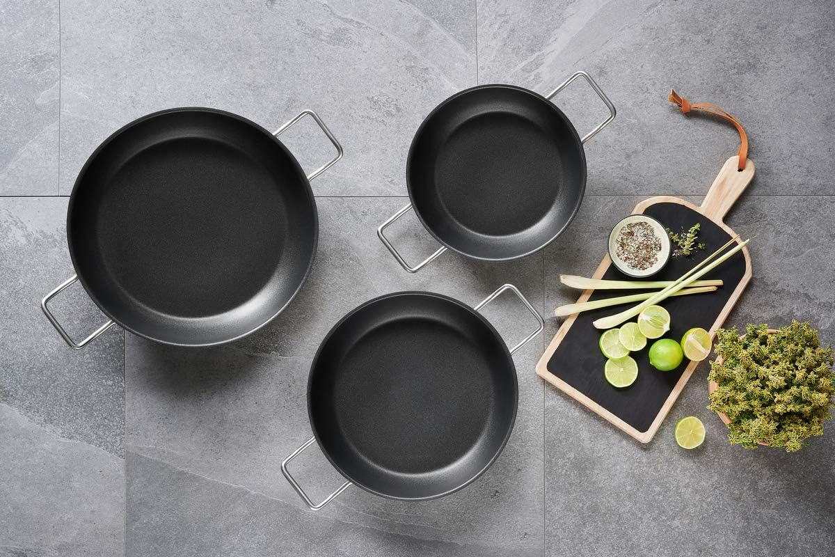 Gastrosus Industar 163048-28 Saut&eacute; Pan Diamas Pro Coated 28 Cm Silver Induction image number 3