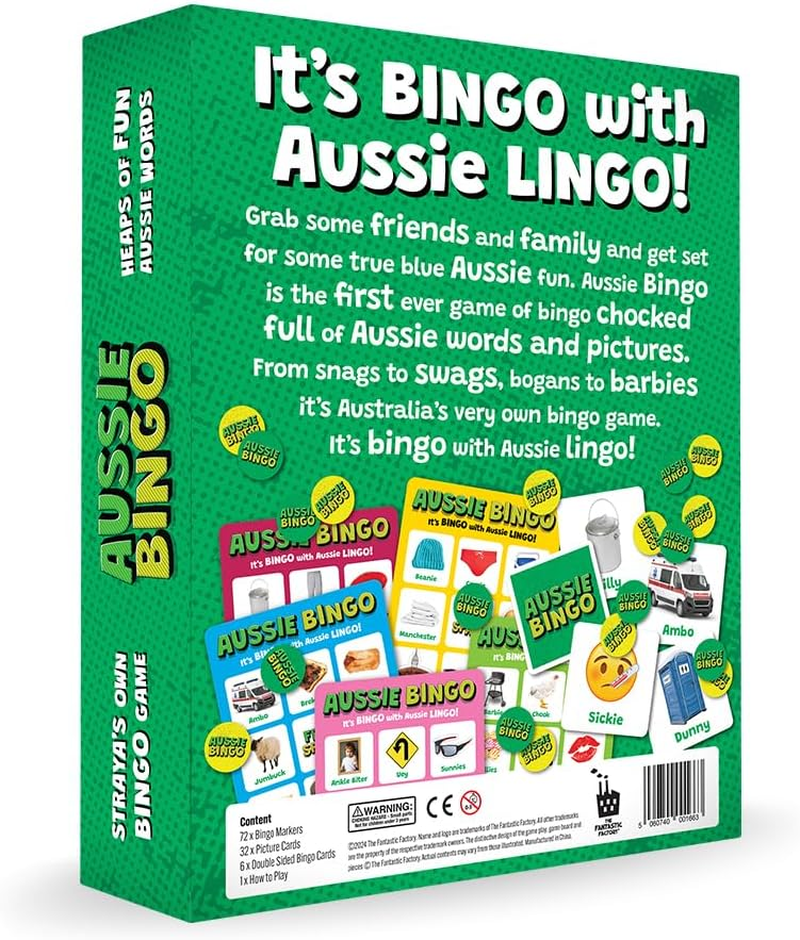 Aussie Bingo &ndash; Classic Australian Bingo Game for Everyone | Age 6+ | Fun Family Board Game Featuring Aussie Icons | Designed by Aussies for Aussie Families image number 3