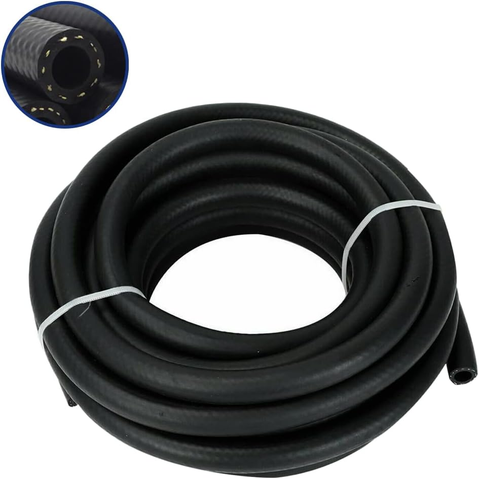 3/8 Transmission Cooler Hose 10Mm High Pressure Push Lock Fuel Injection Hose 300PSI 5FT image number 1