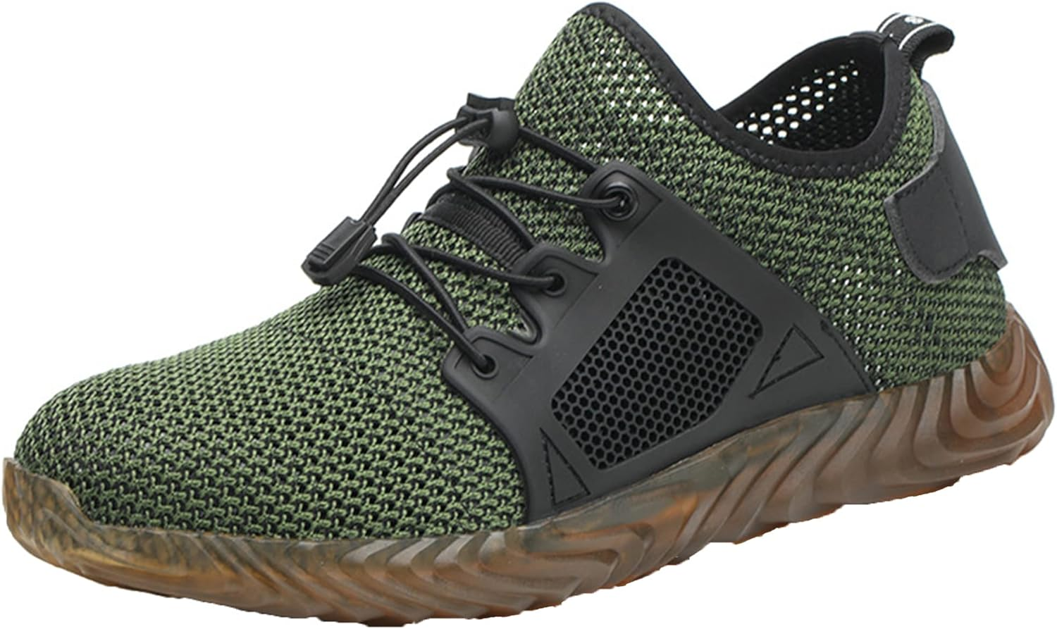 Mens Safety Shoes Steel Toe Cap Trainers Breathable anti Slip Industrial Sneakers Lightweight Work Footwear