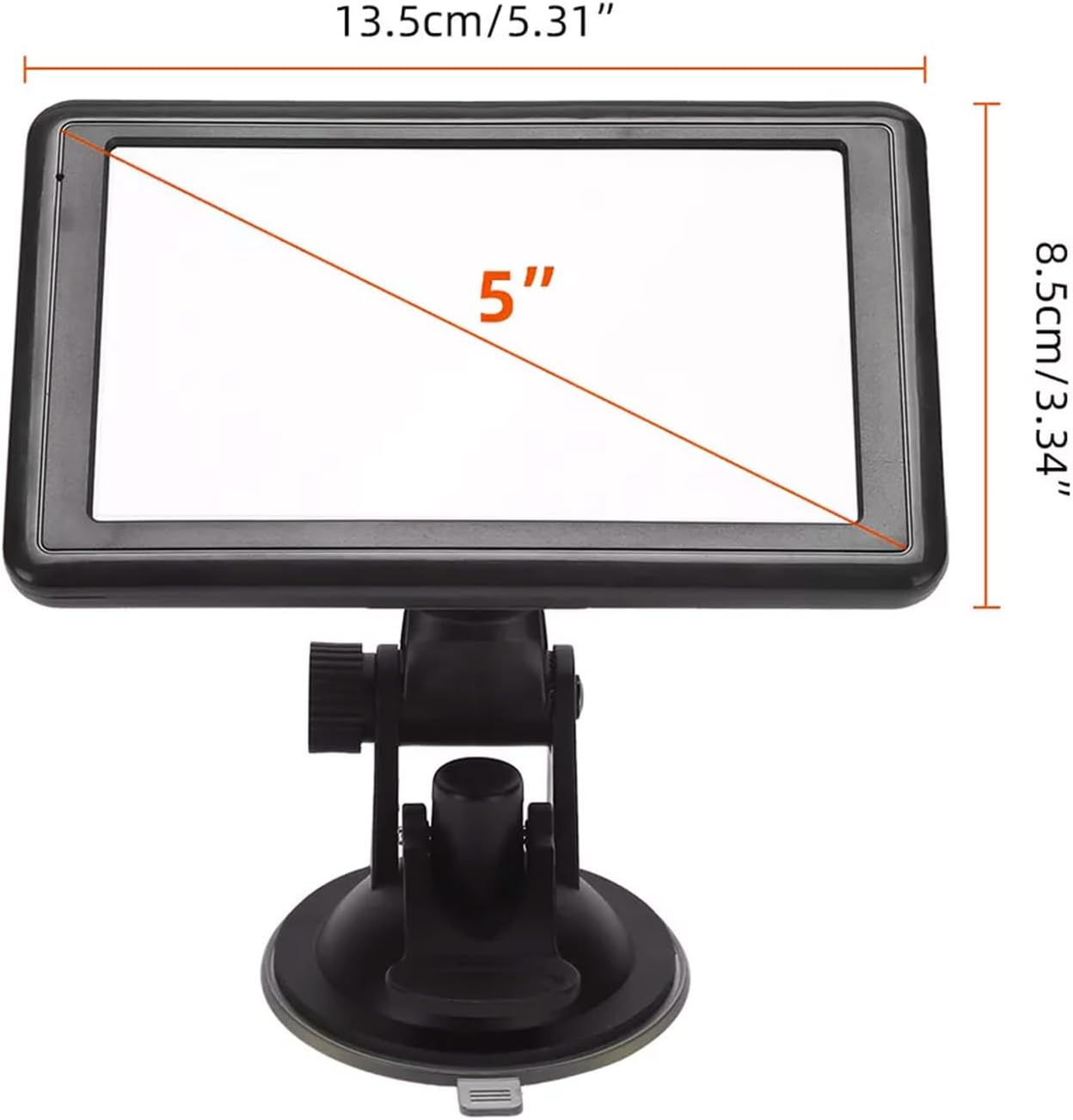 5 Inch 4G GPS Navigator System Touch Screen Car Truck Navigation AU Map image number 5