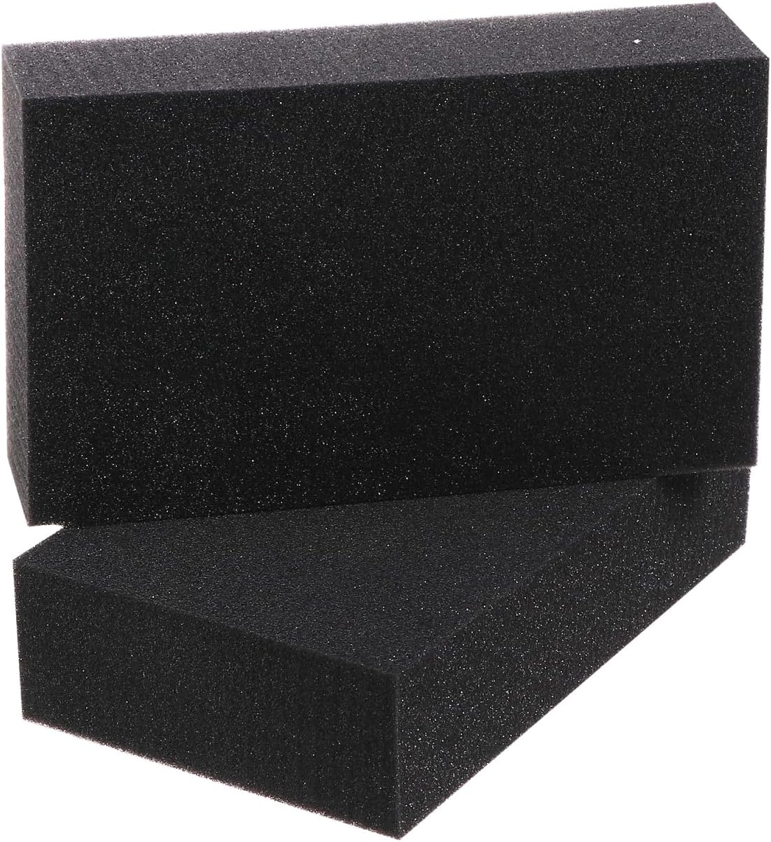 POPETPOP 2Pcs Multifunctional Auto Wash Sponges for Car Cleaning Black Soft Non-Scratch Blocks with High Water Absorption for Vehicle Motorcycle and Office Surfaces image number 5