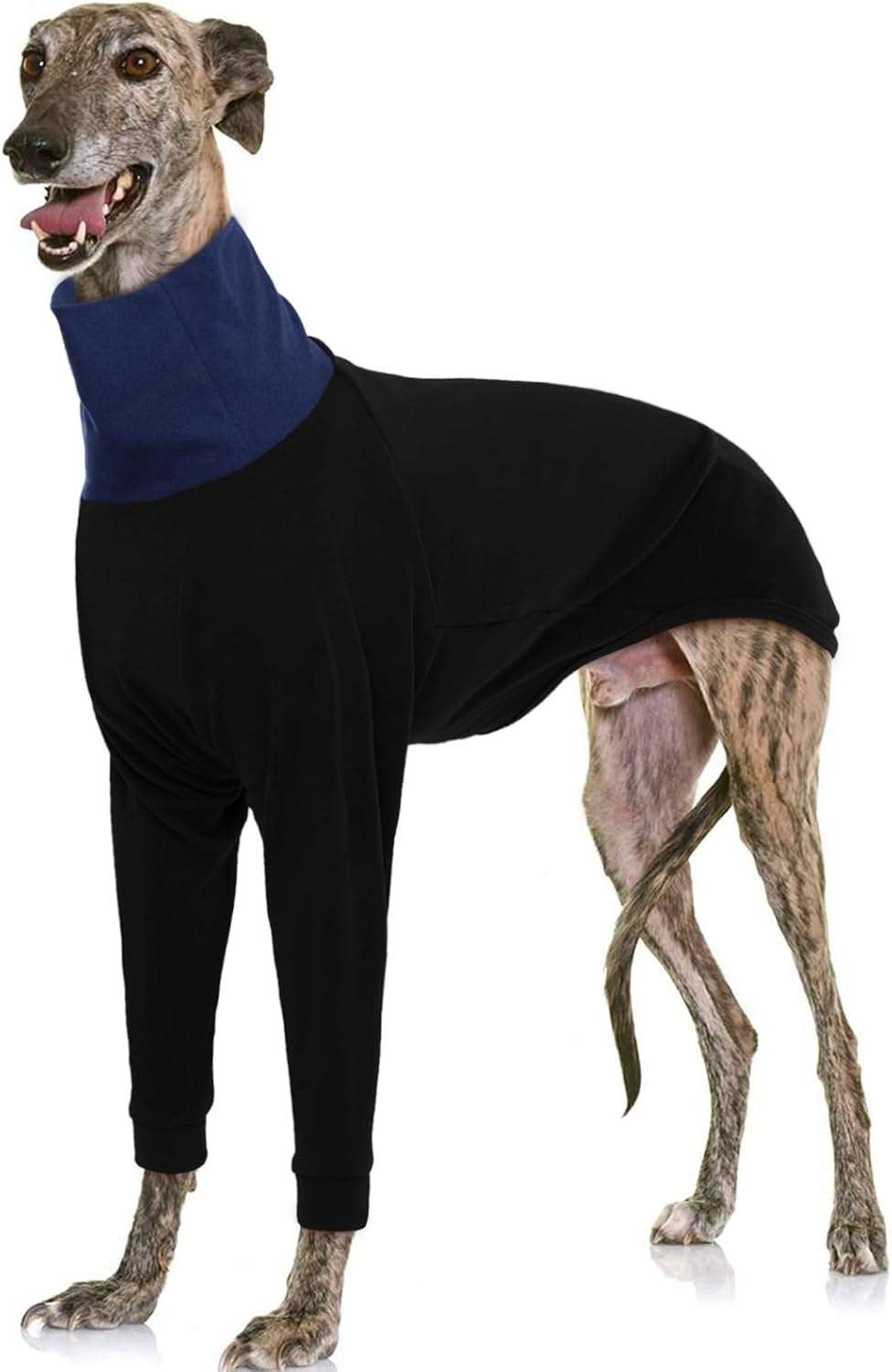 Iecoii Greyhound Sweater for Dogs, Dog Turtleneck Sweater Saluki Lurcher Coat, Warm Whippet Fleece Sweatshirt Fall Winter Outfit, Italian Greyhound Pajamas Pullover Dog Winter Clothes, Xx-Large image number 6