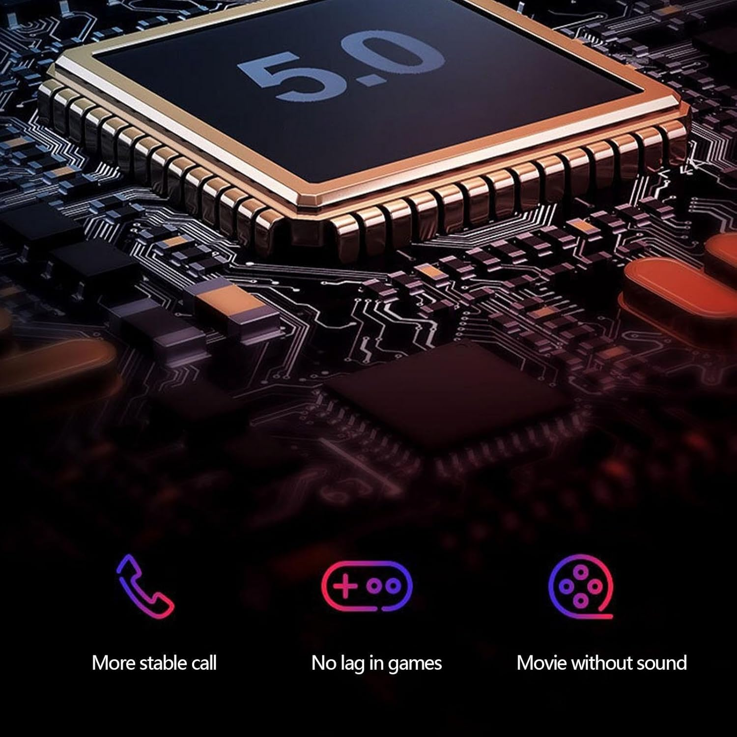 Loud Speaker for Partys | Wireless Boombox with Punchy Bass,Portable Compact Travel Speaker Boombox for Shower, Outdoor, Home, Beach image number 5