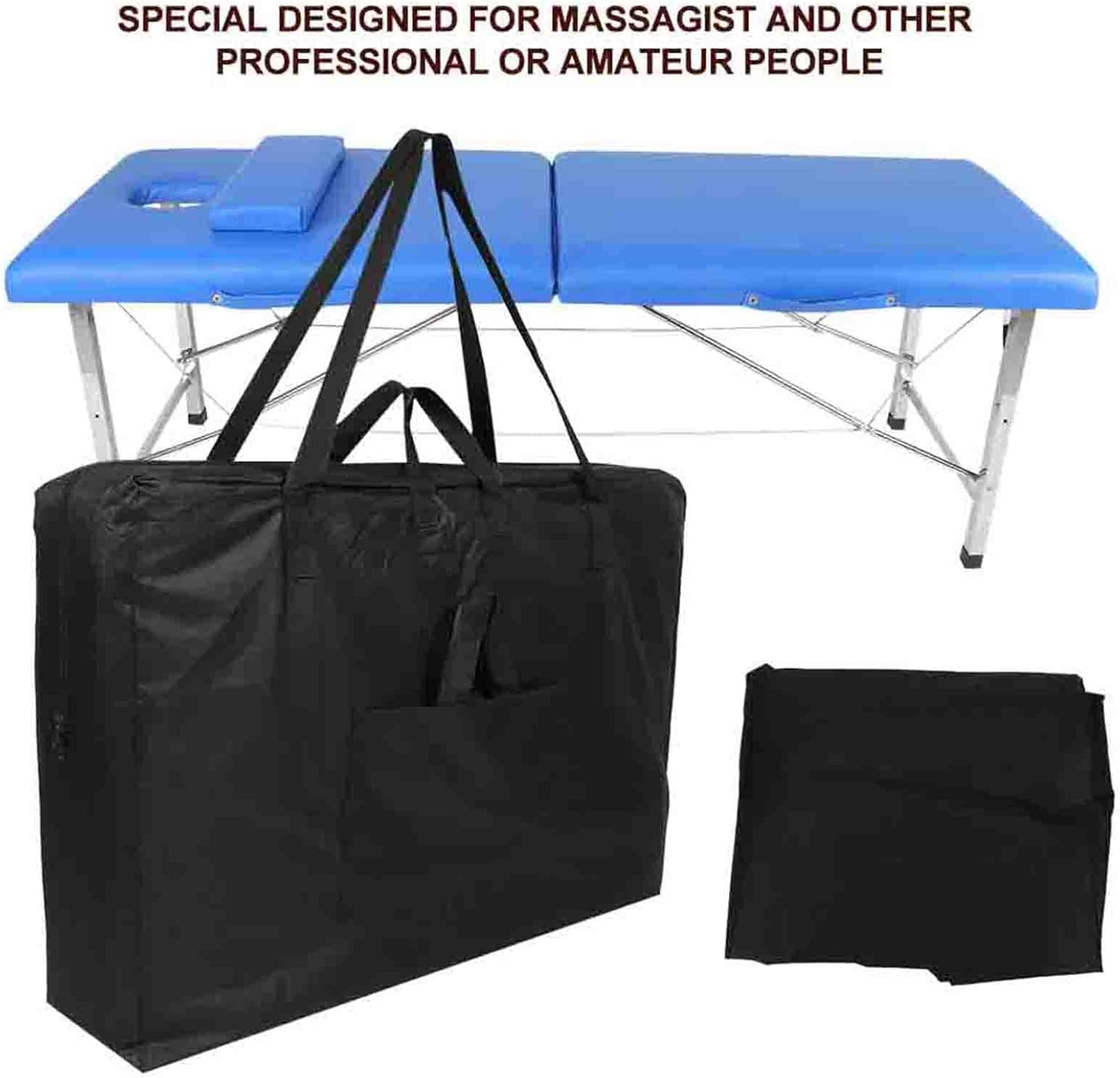 Portable Massage Bed Carrying Bag, Sturdy Spa Tables Carrying Bag Suitable for Most Massage Beds, Massagists 35.4 X 24.4 X 7.1In image number 5