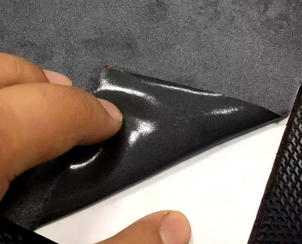 Self Adhesive Alcantara Style Warp (Black Colour)