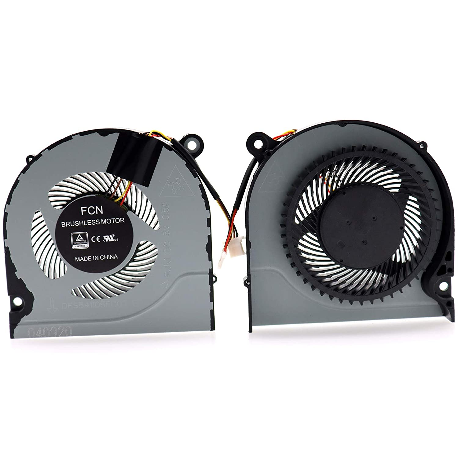 Deal4Go GPU CPU Cooling Fan Replacement (NO Cover) for Acer Nitro 5 AN515 AN515-51 AN515-52 AN515-53 AN515-41 AN515-42 A314-31 G3-571 A715-71 G3-572 image number 1