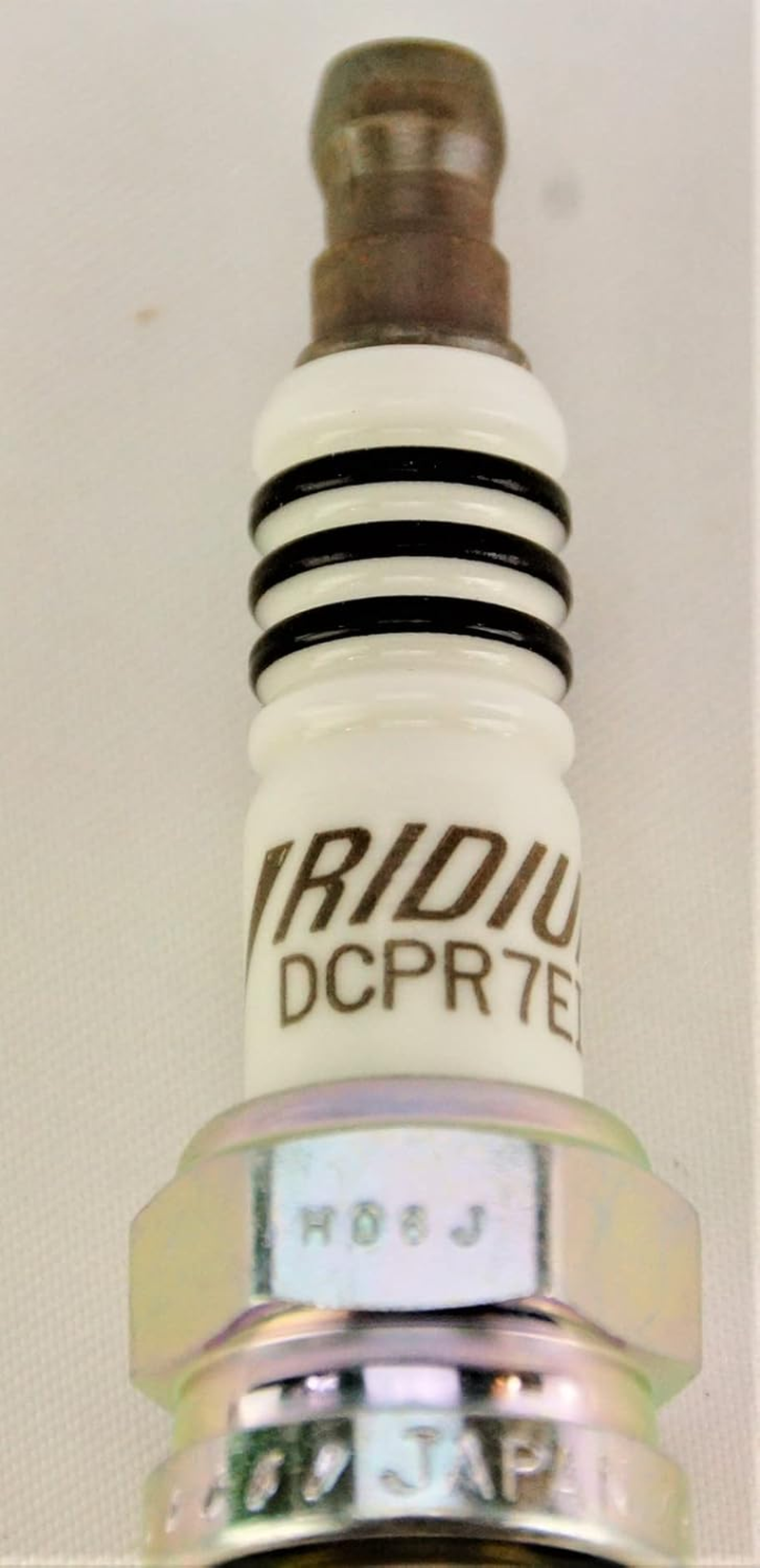 NGK # 6046 Iridium Spark Plugs -- DCPR7EIX -- for Harley-Davidson Twin Cam and XL --- 4 PCS * NEW * image number 6