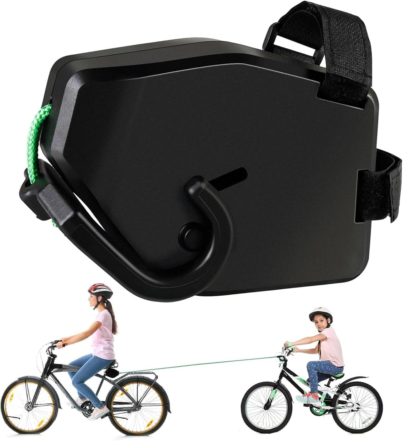 Gupcaqosjw Retractable Bike Tow Rope | Cycling Pull Strap for Children | Portable Mountain Bike Parent-Child Pull Traction Rope for Outdoors