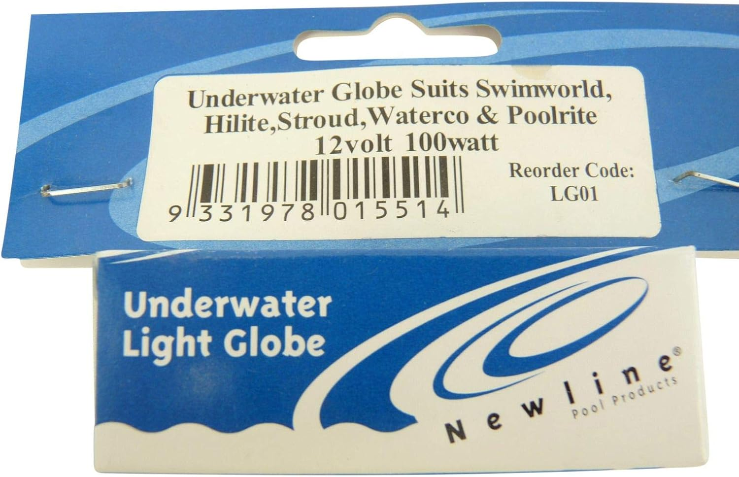Halogen Pool Light Globe 12V 100W Poolrite Waterco Swimworld Stroud Hilite image number 2