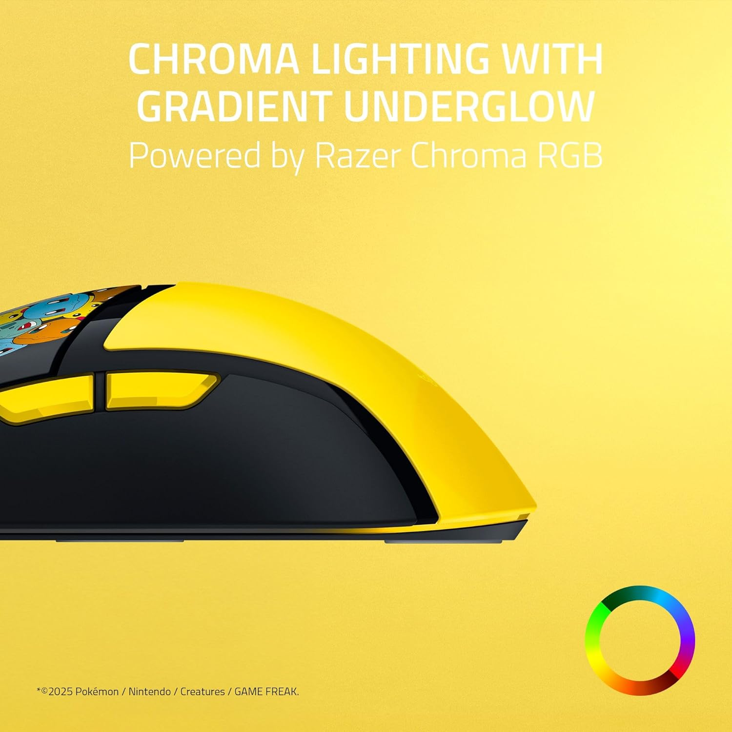 Razer Cobra - Lightweight Wired Gaming Mouse with Razer Chroma&trade; RGB -Pokemon Kanto Edition image number 2