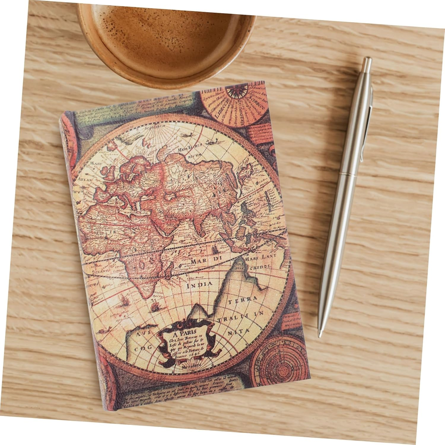 Ciieeo Fake Book Box Vintage Rectangular Trinket Storage Box Small Size Decorative Prop Book for Home Office Ornament image number 6