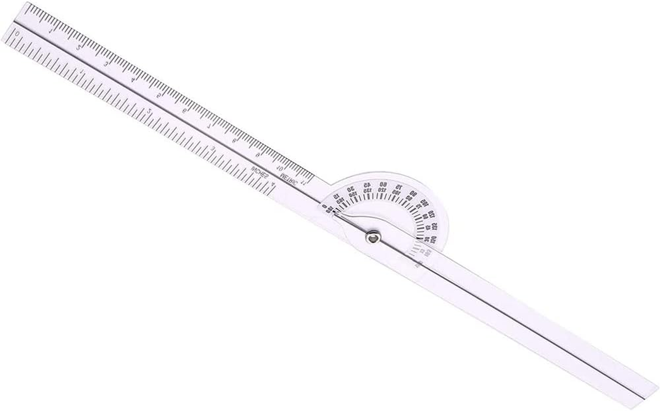 6 Pcs Finger Goniometer, 6/8/12 Inch Angle Finger Goniometer,360&deg;Goniometer Set, Occupational Therapy Protractor Tool Measuring Angle Ruler 360 Degree Universal image number 1