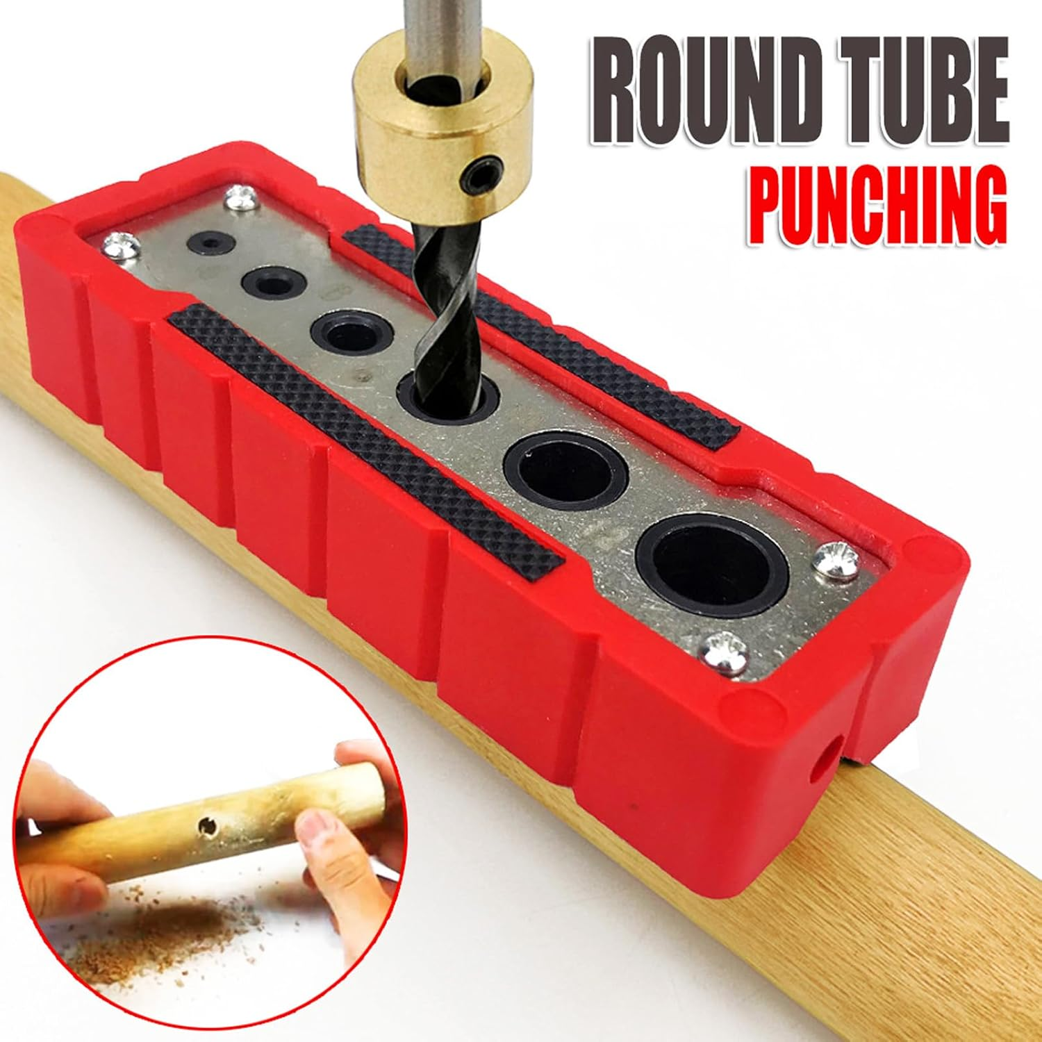 Hand Drilling Instructions for Carpentry Carpentry Steel Work for Optimal Position and Angle, Suitable for All Wooden Tasks image number 4