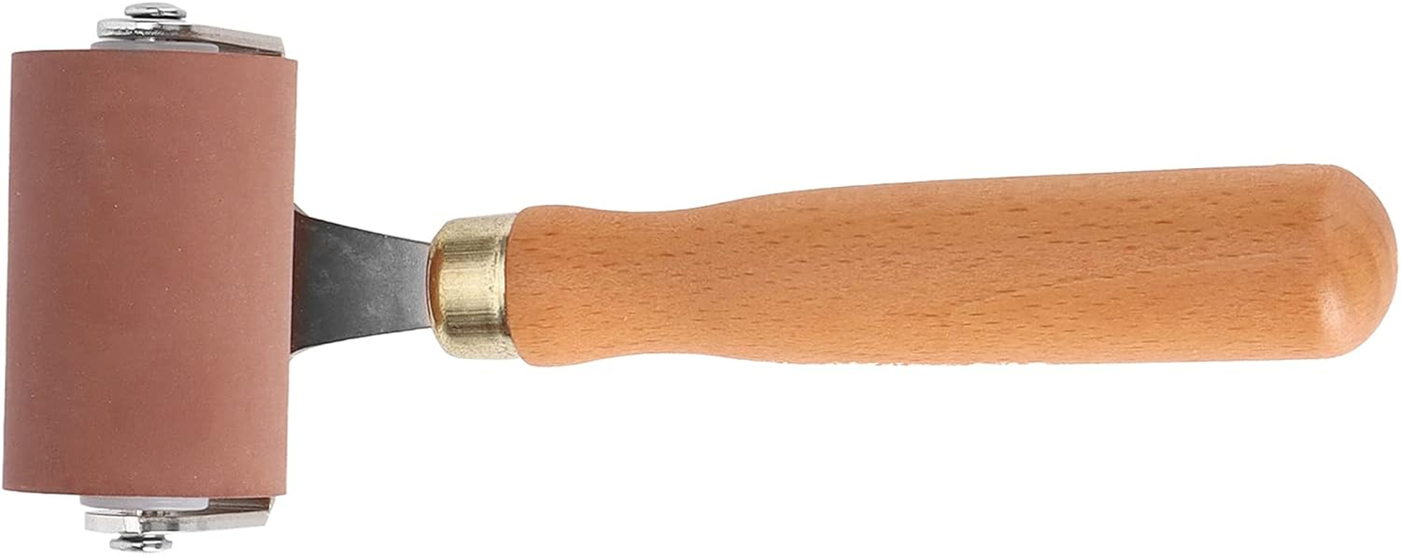 Soft Flexible Rubber Roller Craft Stamping Brayers Art Craft Roller, Rubber Brayer Roller for Printmaking Scrapbooks Ink Distribution (5Cm) image number 4