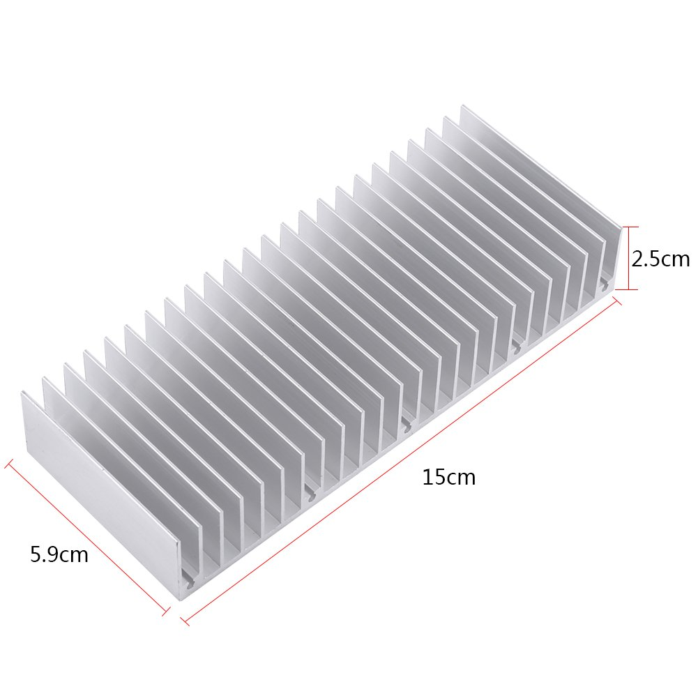 Hyuduo Aluminum Heatsink, Maximize Cooling, Reduce of Failure, Light & Portable, Widely Use with PC Computer, Power IC, LED image number 6