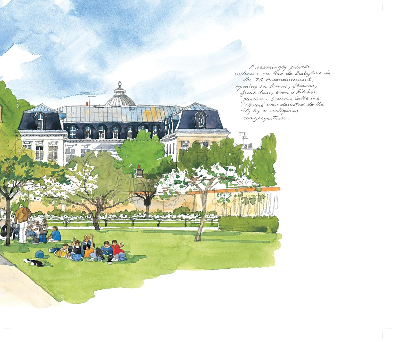 Garden of Paris Sketchbook image number 2