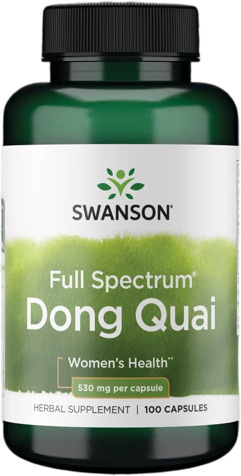 Swanson Premium Dong Quai Root 530Mg 100 Capsules image number 5