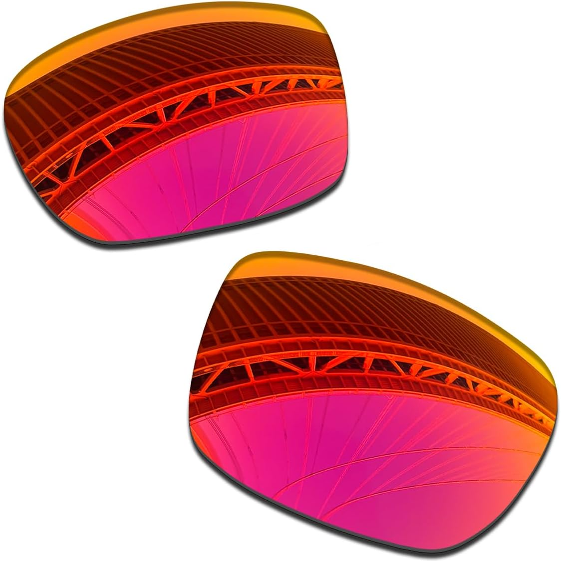 Lenzprose 1.5MM Polarized Replacement Lenses for Oakley Twoface OO9189 OO9256 Sunglasses, Anti-Scratch | Perfectly Fit - Dark Black Polarized-1.5Mm image number 6