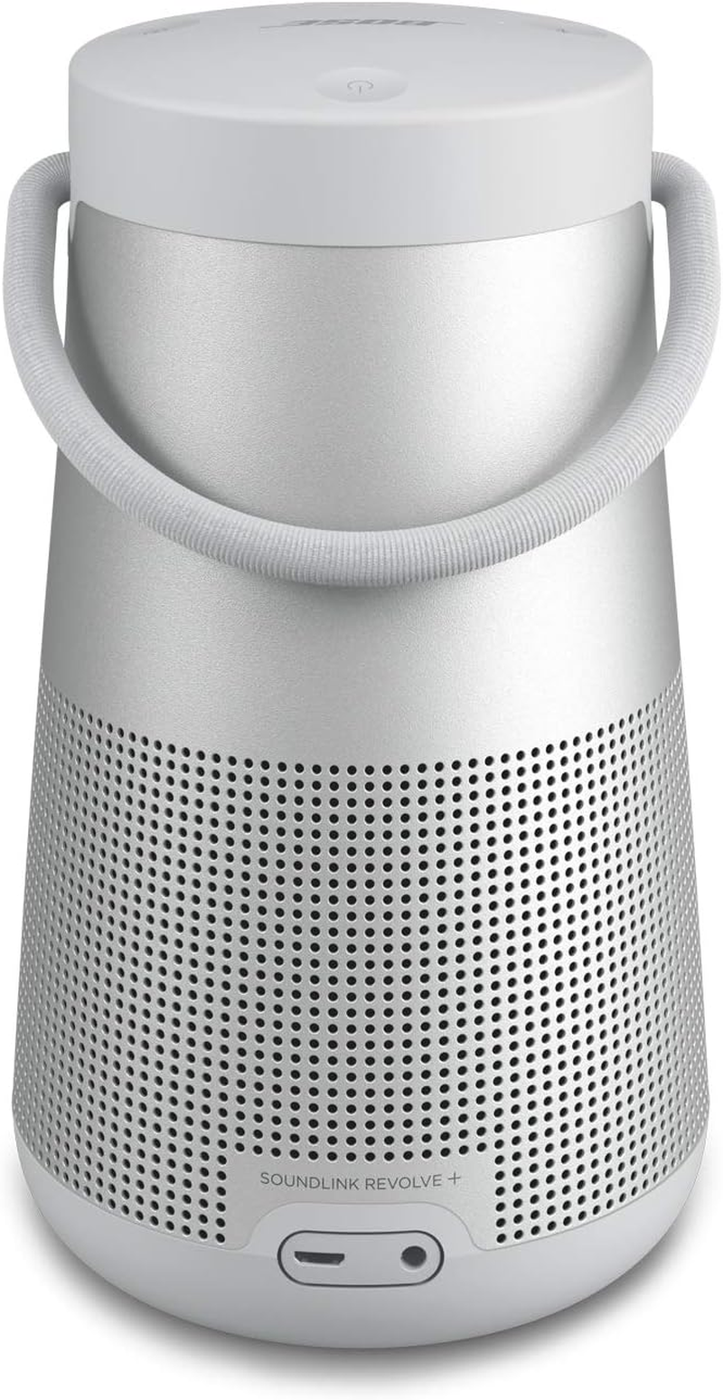 Bose Soundlink Revolve+ II Portable Bluetooth Speaker - Wireless Water-Resistant Speaker with Long-Lasting Battery, Lux Silver - Gen 2 Lux Silver image number 2