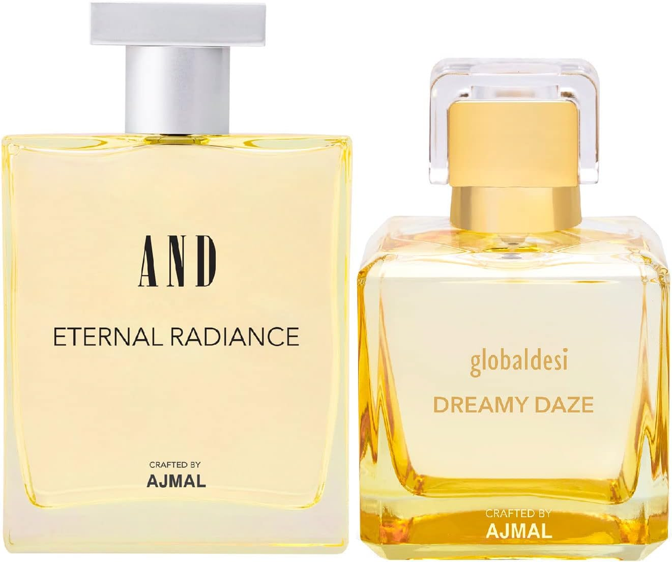 AND Eternal Radiance EDP 50ML & Global Desi Dreamy Daze EDP 100ML +2 Perfume Testers